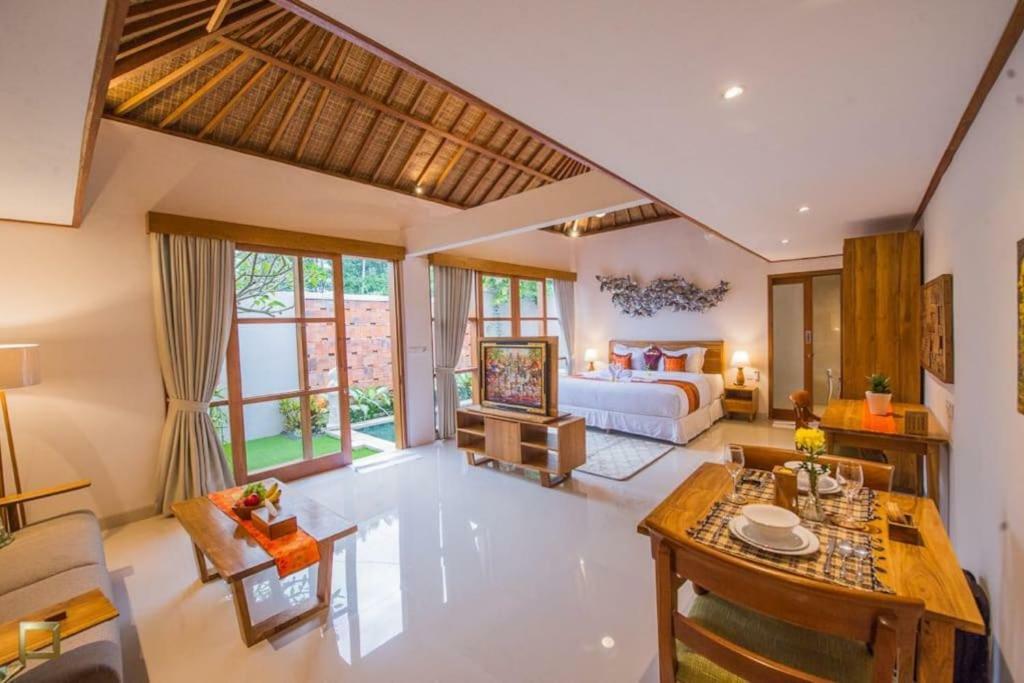 Maitri Villa Ubud Exterior foto